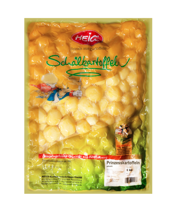 Prinzesskartoffeln gekocht
