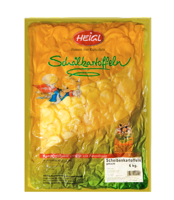 Scheibenkartoffeln gekocht