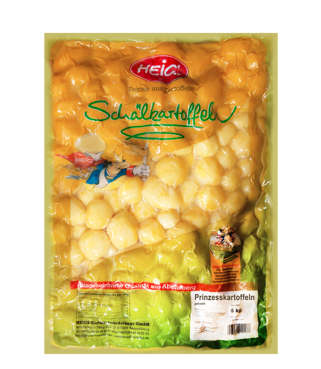 Prinzesskartoffeln gekocht